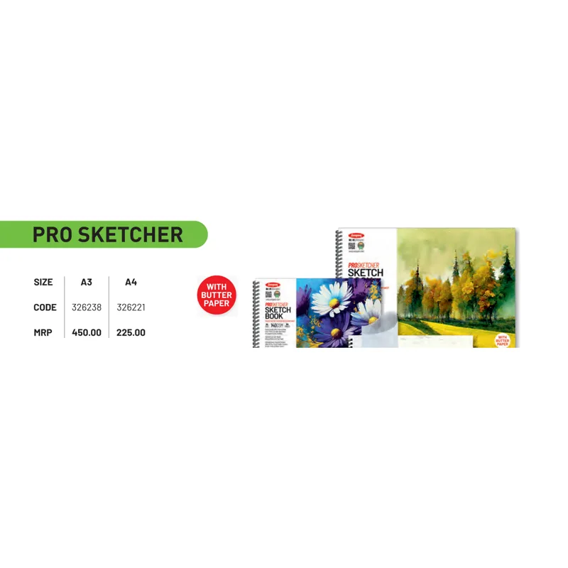 Anupam Pro Sketcher A4