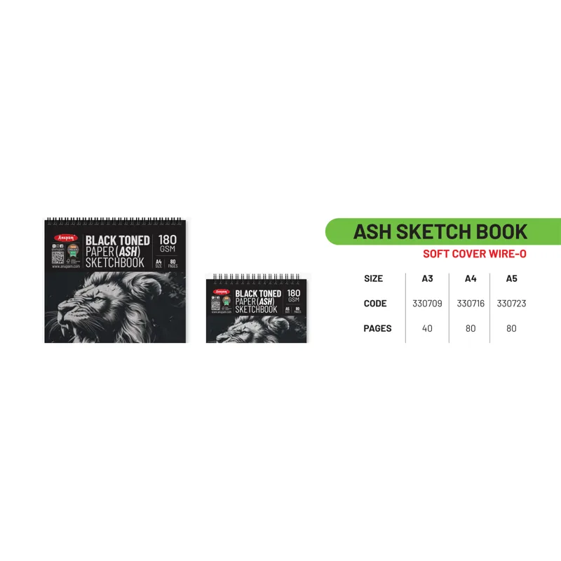 Anupam Ash Sketch Book (330723)