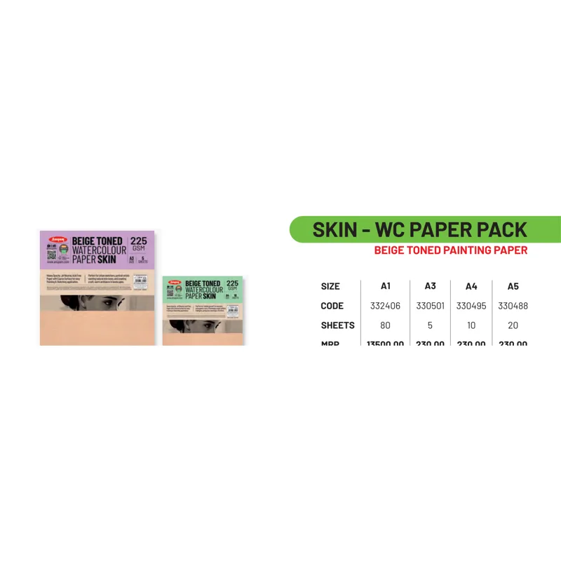 Anupam Skin - WC Paper Pack A5