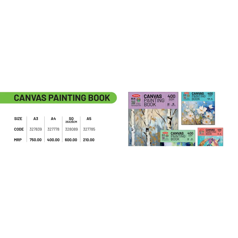Anupam Canvas Painting Book A5