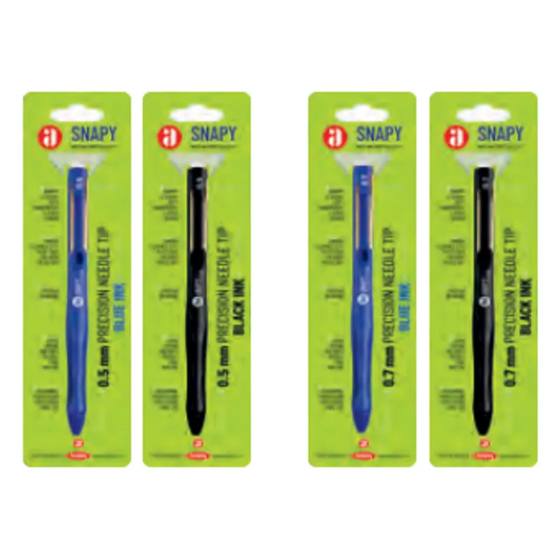 Anupam Snapy Roller Gel Pen 0.7mm Black