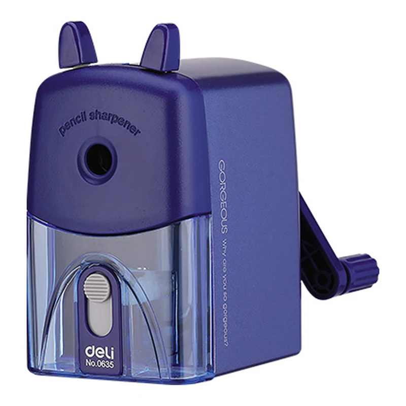 Deli W0635 Rotary Pencil Sharpener Assorted