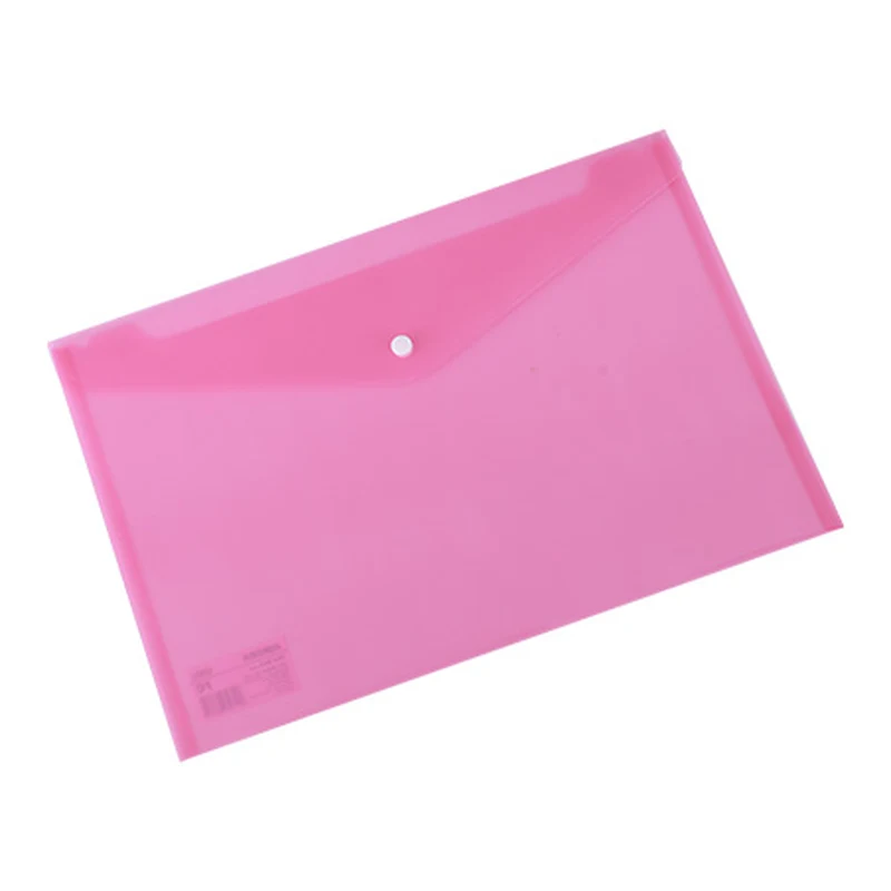 Deli W38165 File Bag Snap FC 2C TPT
