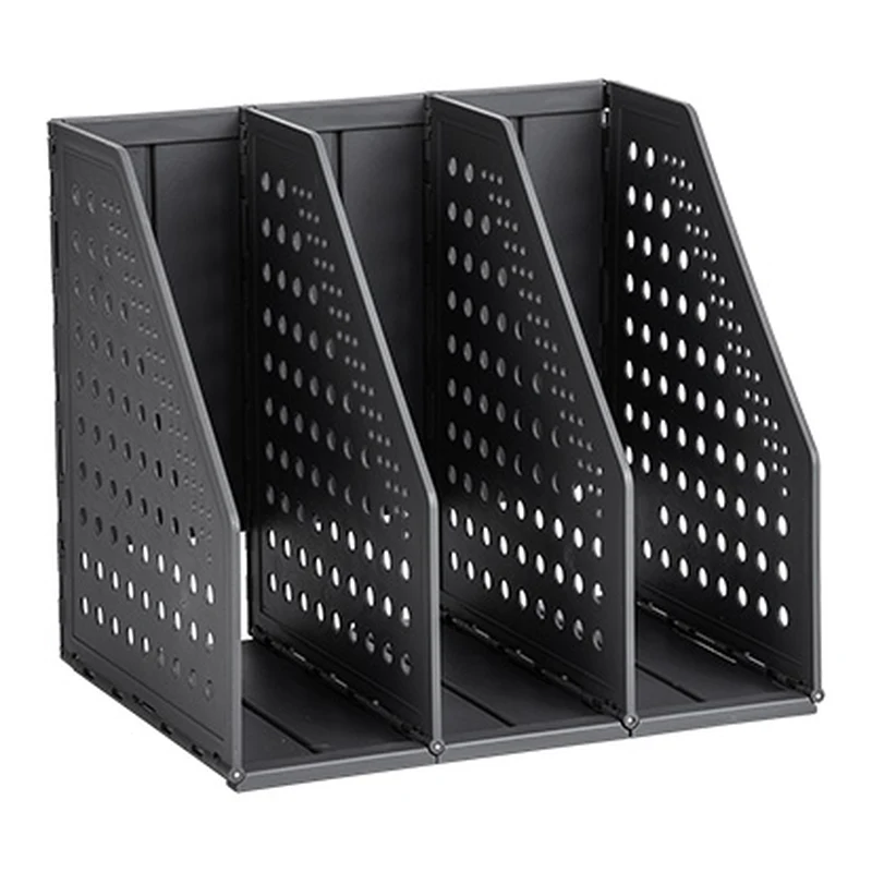 Deli W79003 Magazine Holder Light Grey