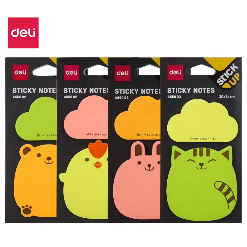 Deli WA55002 Sticky Notes