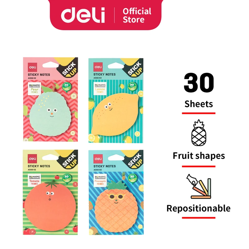 Deli WA55602 Sticky Notes