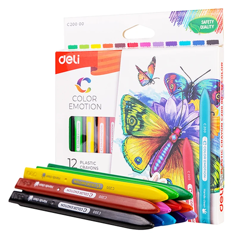 Deli WC20000 Plastic Crayon
