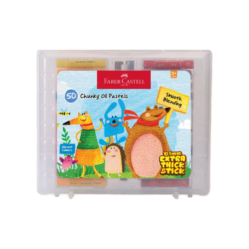 Faber-Castell Oil Pastel Carry Case of 50