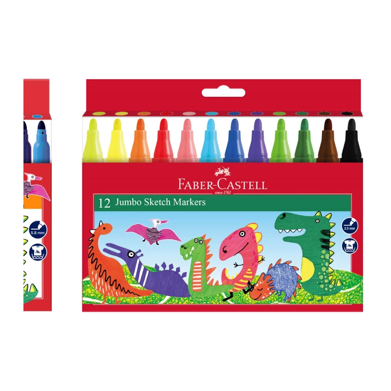 Faber-Castell 12 Jumbo Sketch Markers