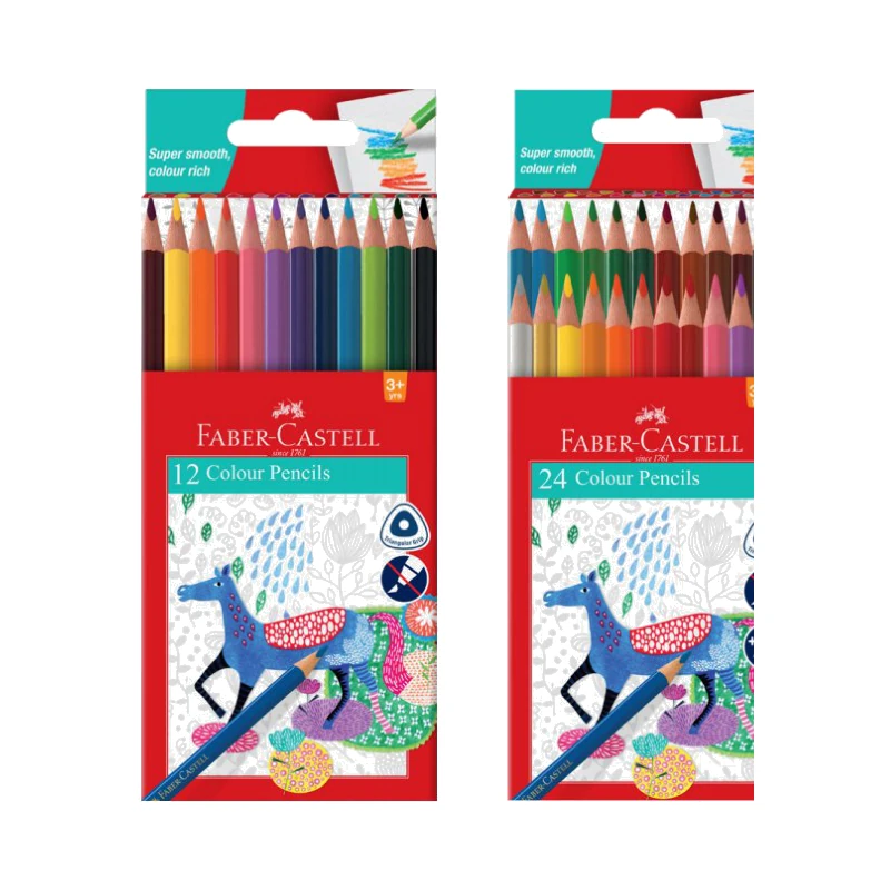 Faber-Castell 12 Colour Pencils