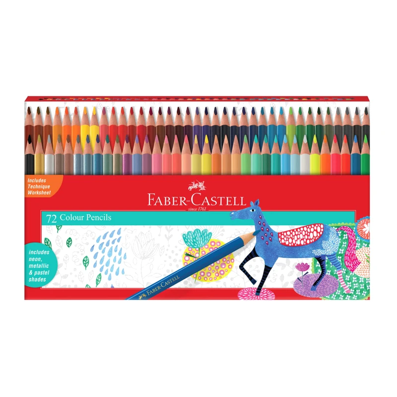 Faber-Castell 72 Colour Pencils