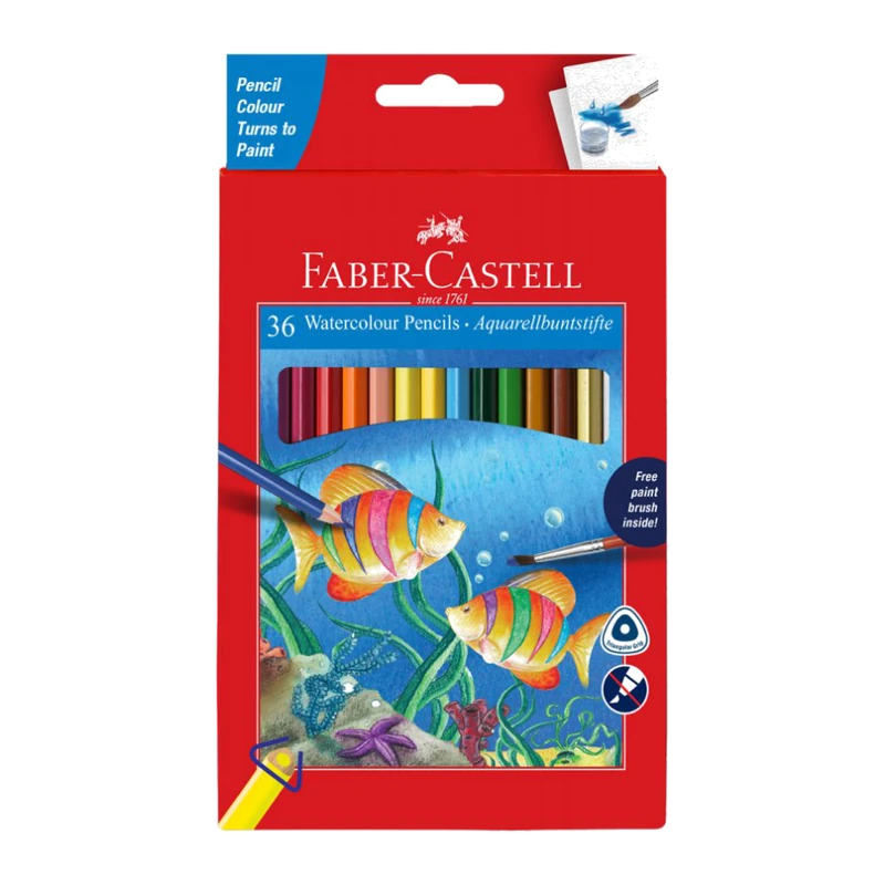 Faber-Castell Watercolour Pencils Set of 36