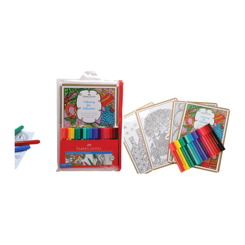 Faber-Castell Colouring Kit for Relaxation