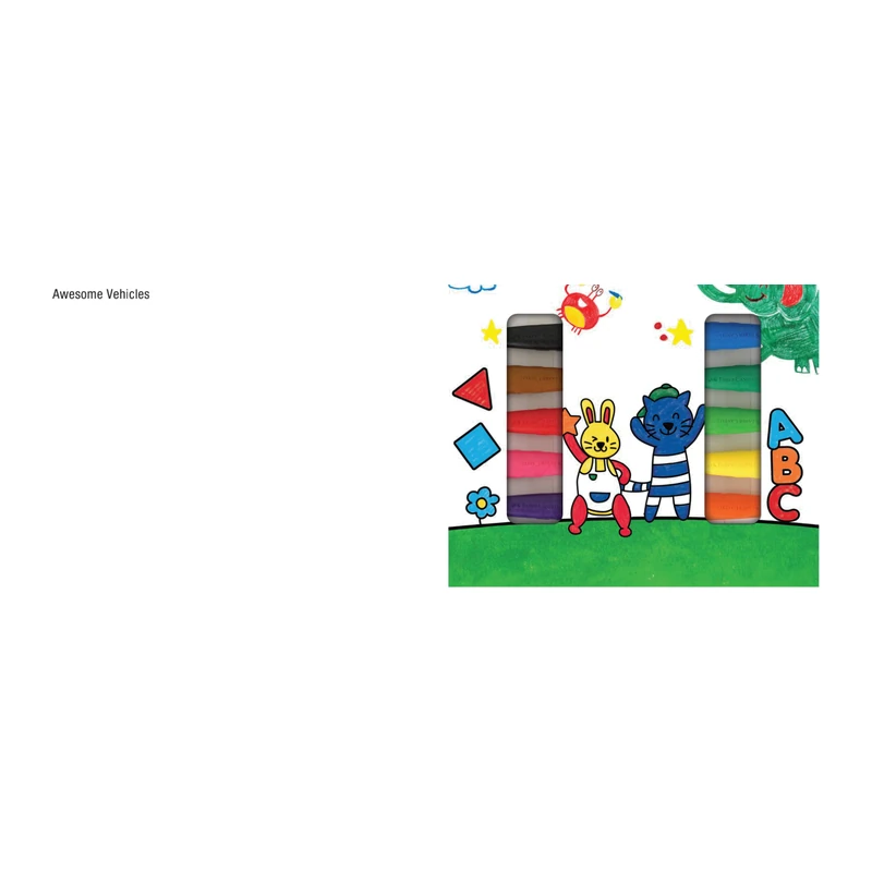 Faber-Castell Little Creatives-Colouring Book Set