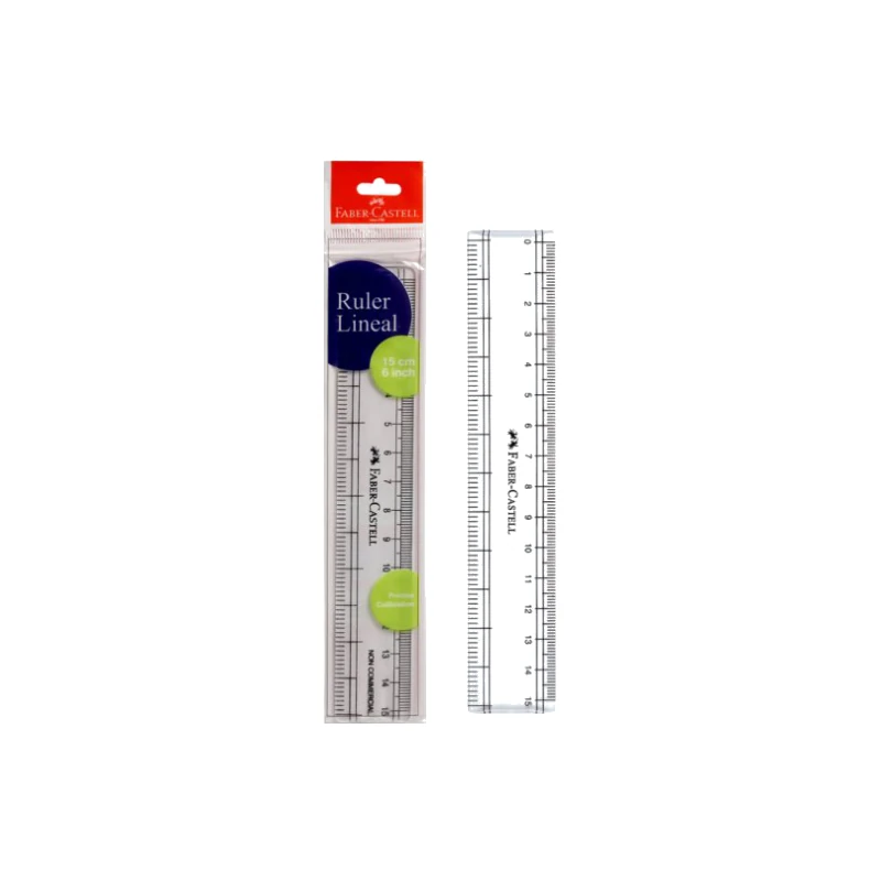 Faber-Castell Rulers -Pack of 10 -15cm