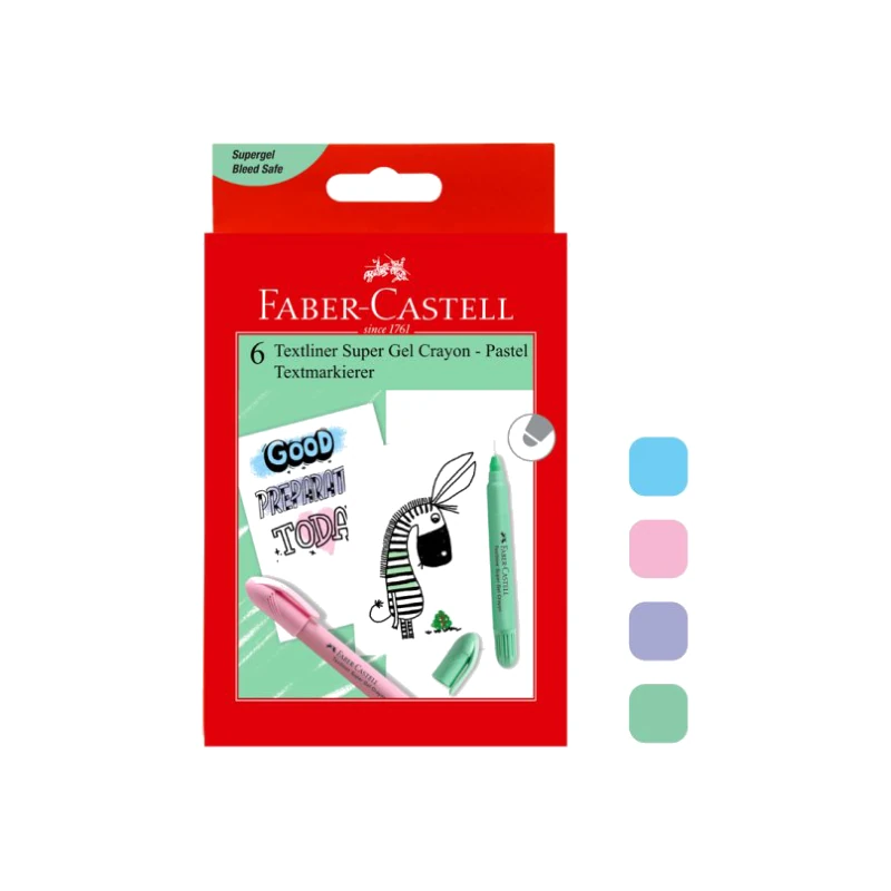 Faber-Castell Super Gel Textliner_Pastel_Turquoise
