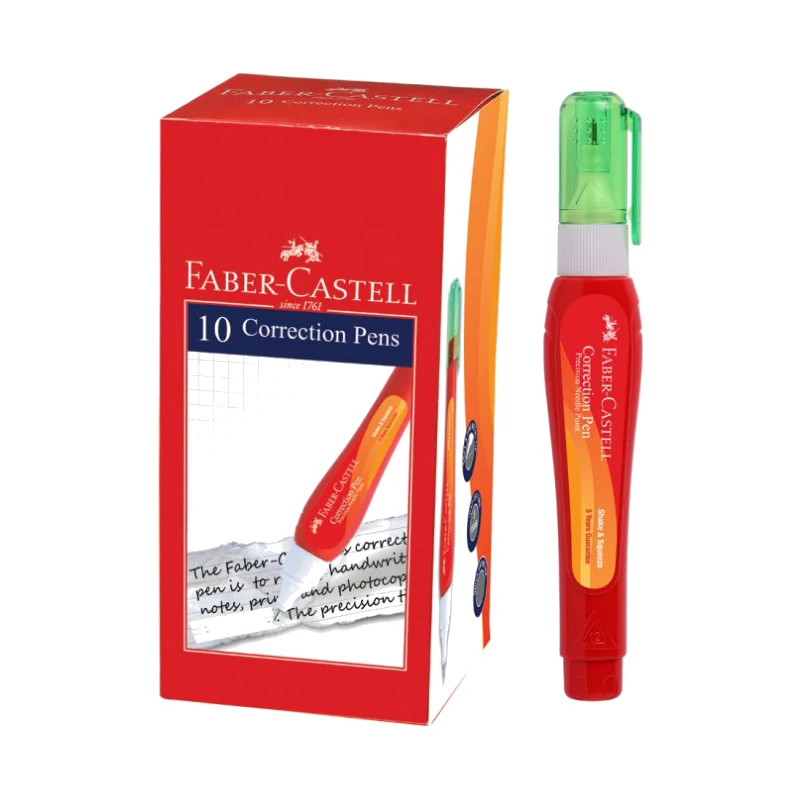 Faber-Castell Correction Pen-Pk.of 10