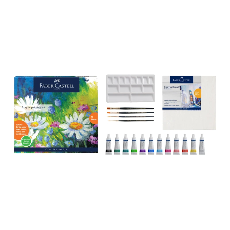 Faber-Castell Acrylic painting set