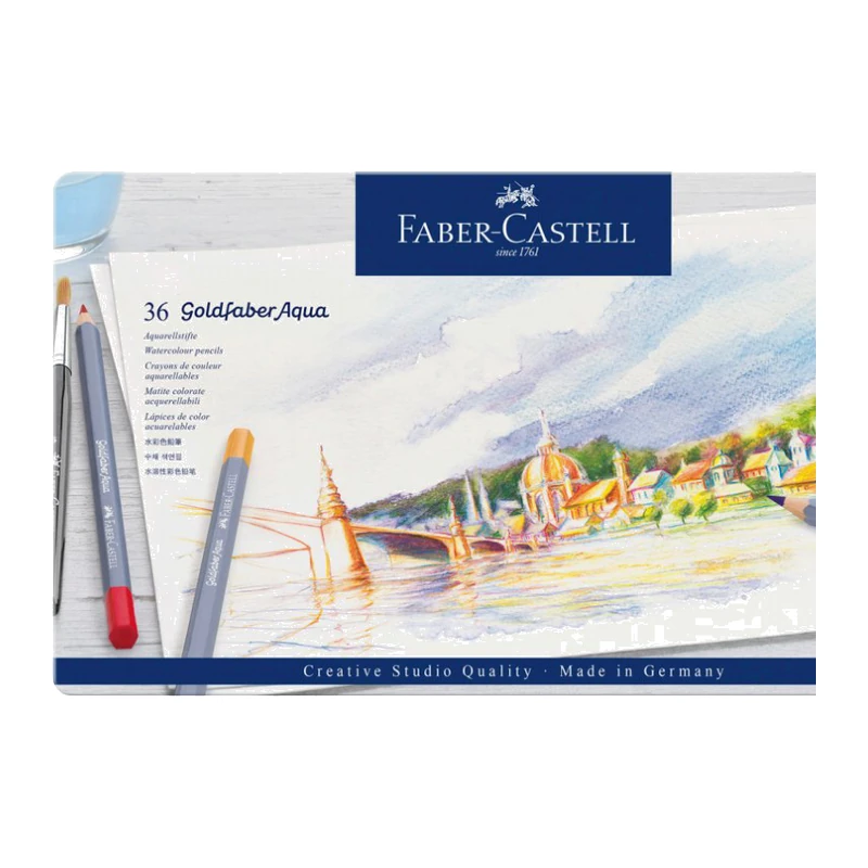 Faber-Castell Goldfaber AQUA COLOURPENCILS-SETOF 36