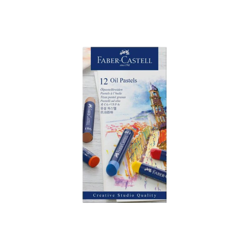 Faber-Castell CSOILPASTELS-SETOF 12