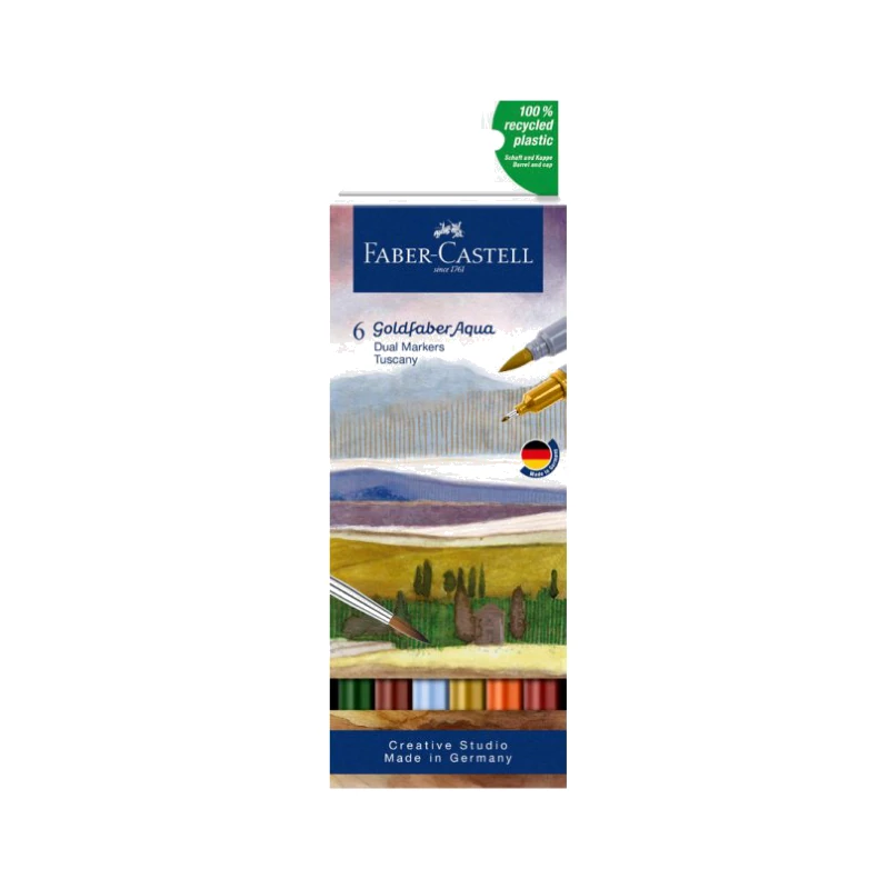 Faber-Castell G OF A AQUA DUAL MARKER TUSCANY S 06