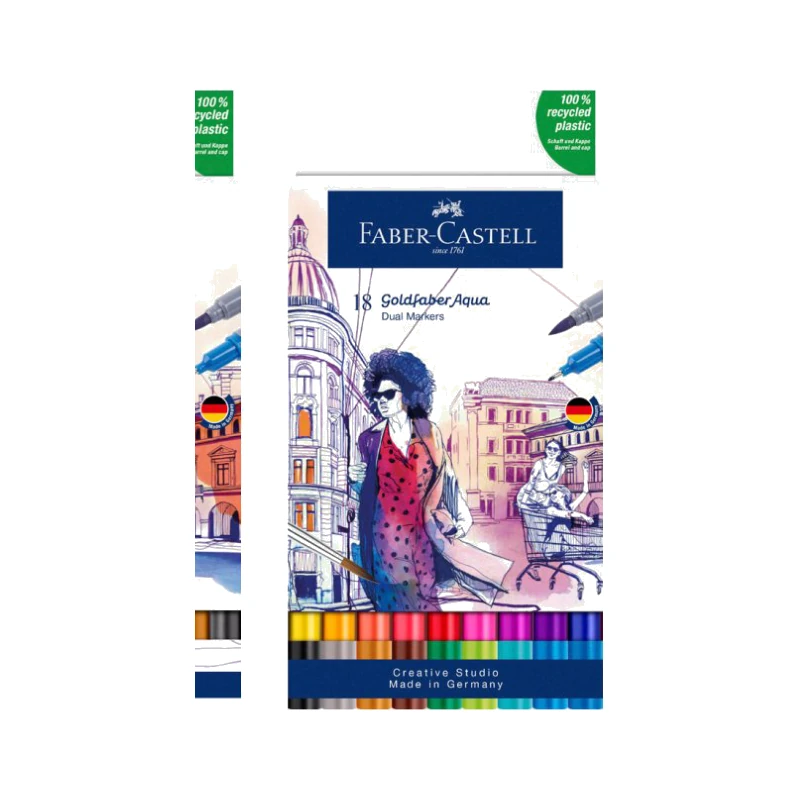 Faber-Castell Goldfaber AQUADUALMARKER, S 018