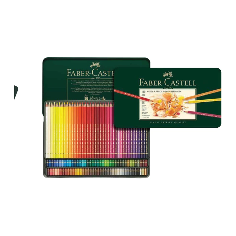 Faber-Castell Poly chromo s Colour Pencils Tin-120