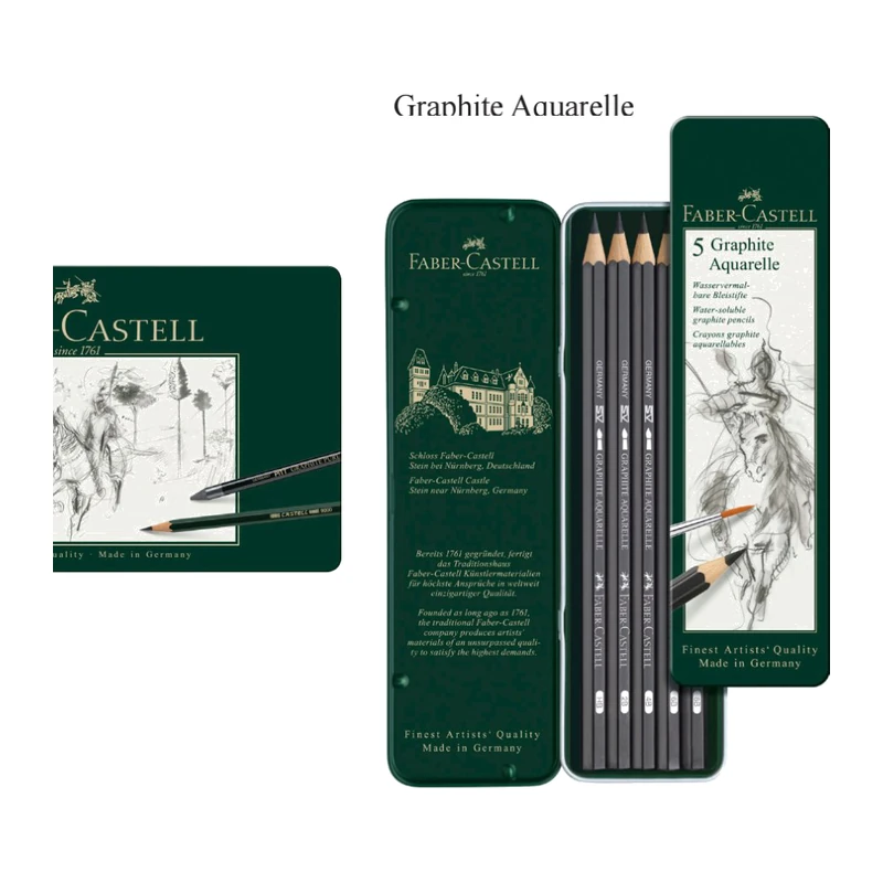 Faber-Castell 5 Graphite Aquarelle