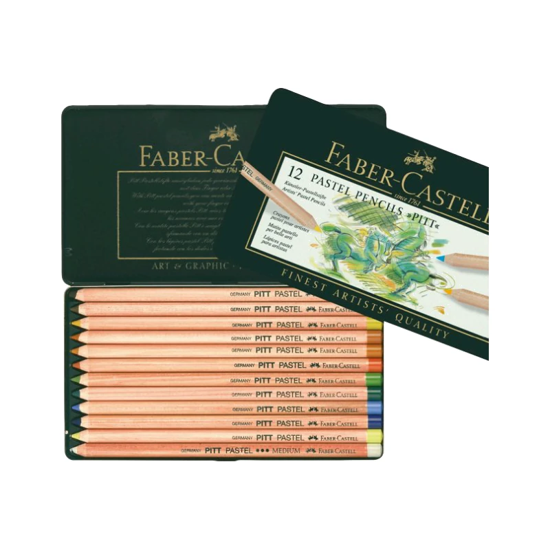 Faber-Castell 12 Pitt Pastel Pencil Set
