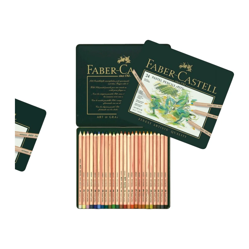 Faber-Castell 24 Pitt Pastel Pencil Set