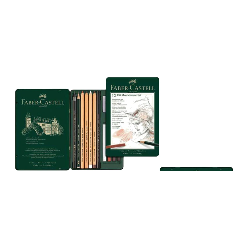 Faber-Castell 12 Pitt Monochrome Set