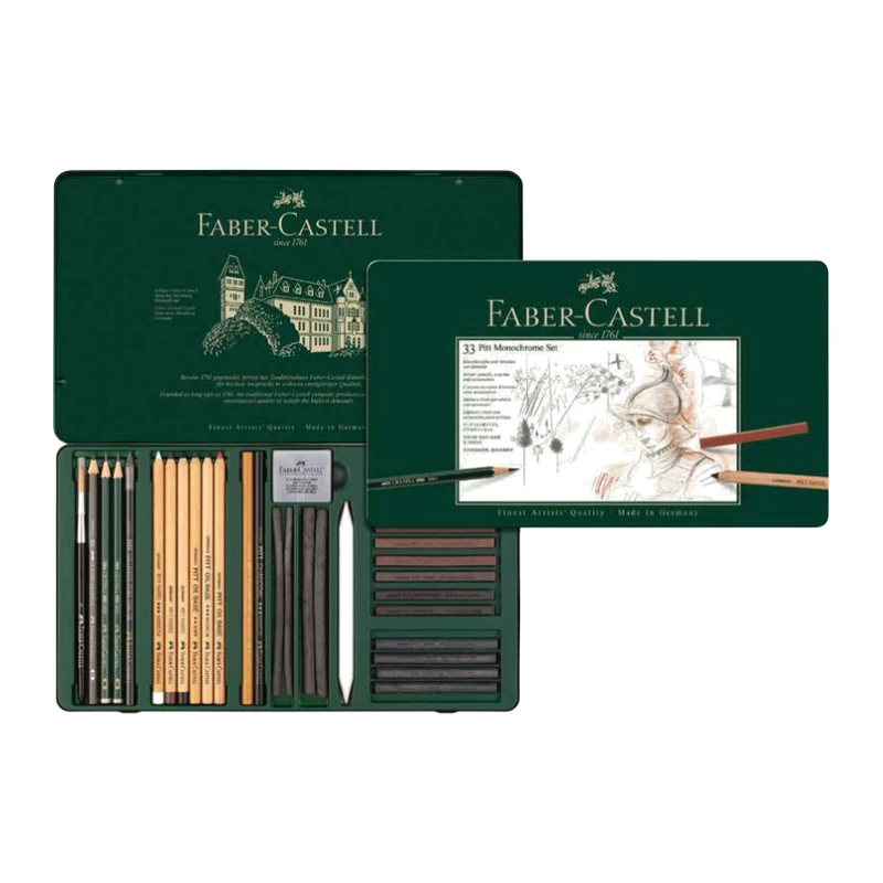 Faber-Castell 33 Pitt Monochrome Set