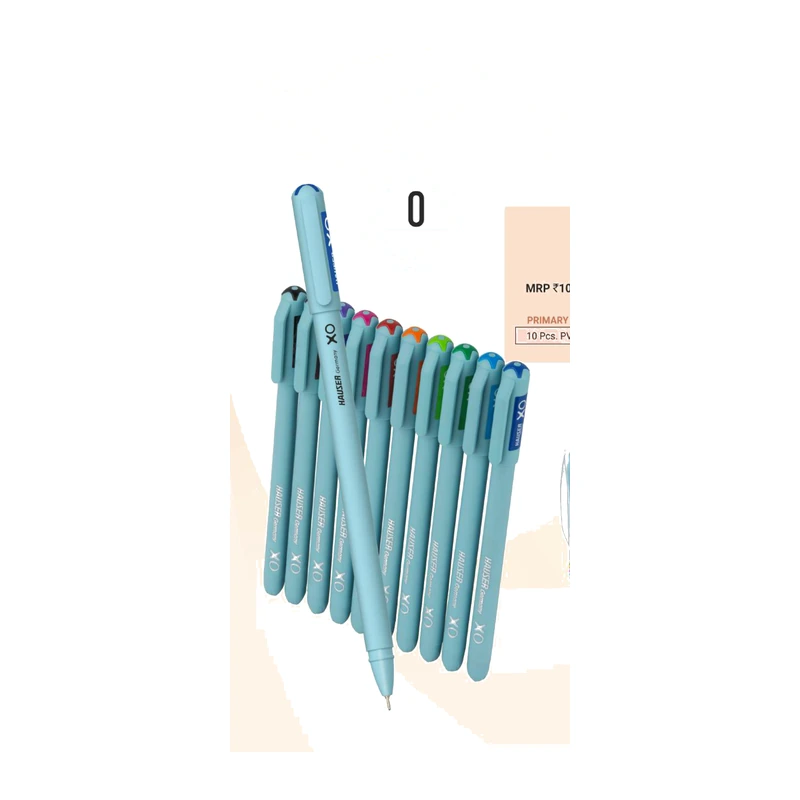 Hauser XO Colours Ball Pen (Pack of 10)