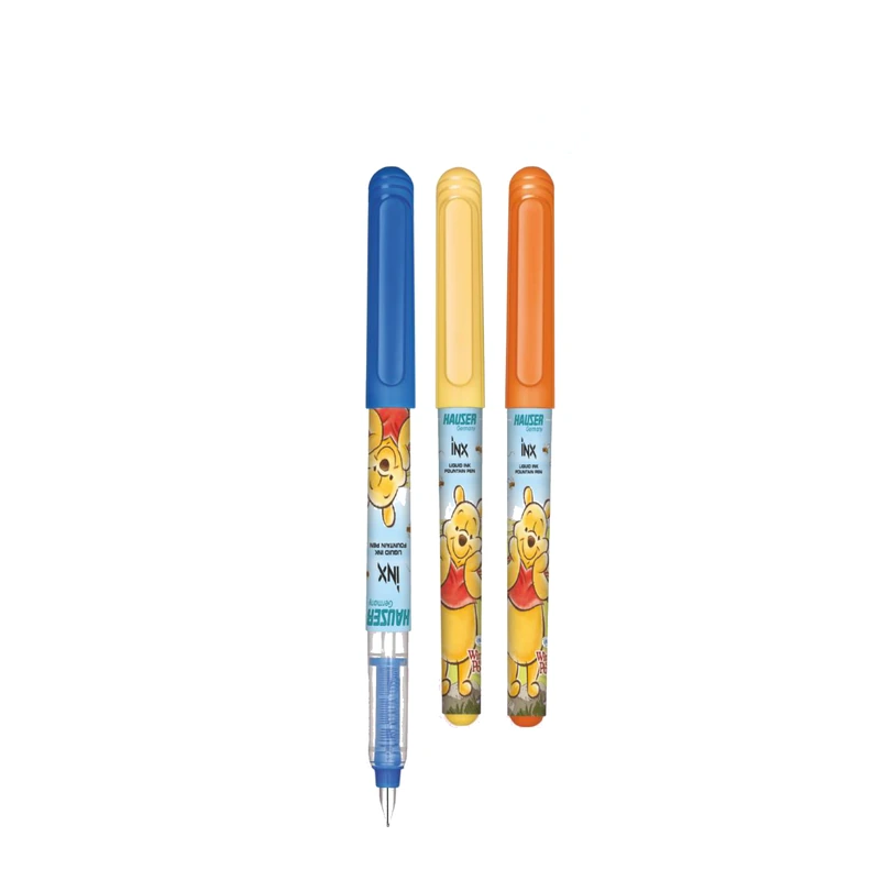 Hauser INX Winnie the Pooh DX Liquid Ink Fountain Pen