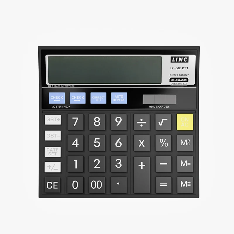 Linc Calculator LC-512 GST - 1 pcs Blister