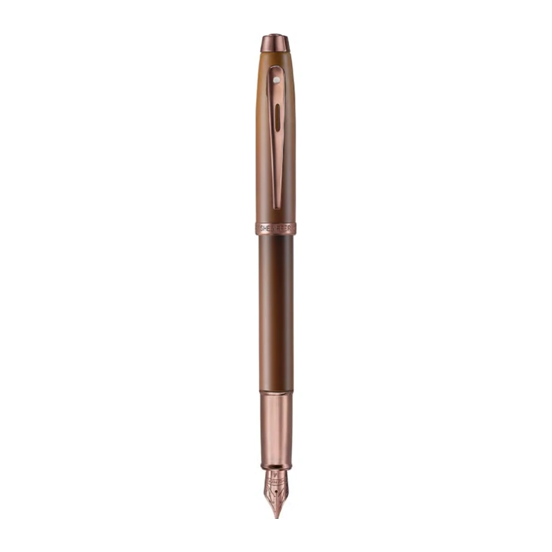 Sheaffer Coffee Edition With Shiny Pvd Trims Fountain Pen (Fine Nib)