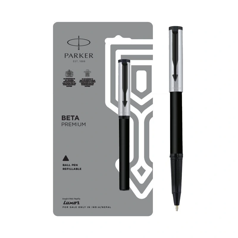 Parker Beta Premium Ball Pen (Silver)