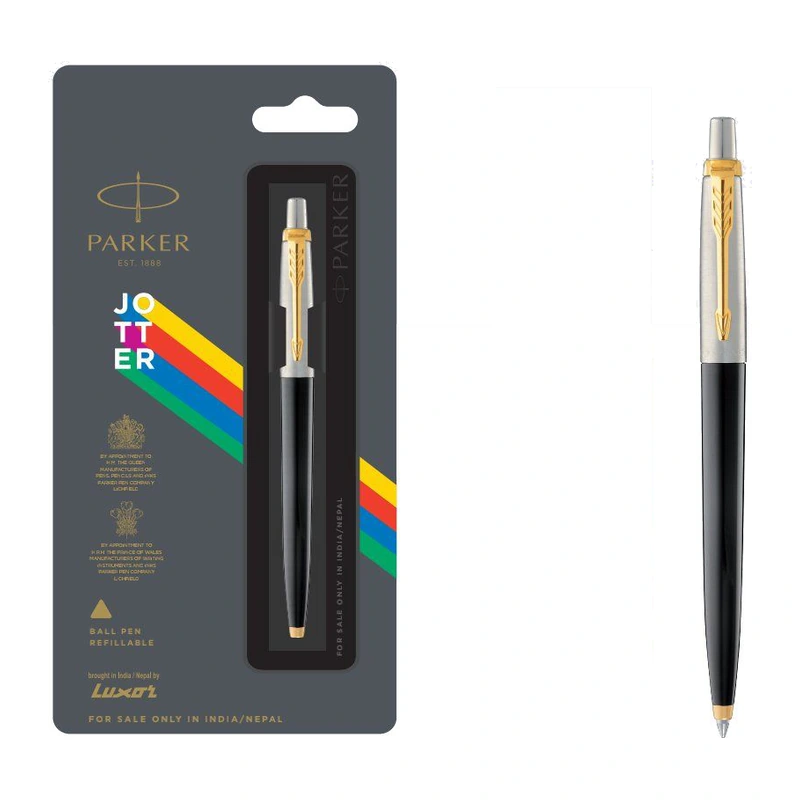 Parker Jotter Originals Ball Pen (Gold Trim)
