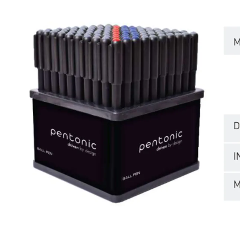 Pentonic Ball Pen 0.7mm - 100 pcs Dispenser