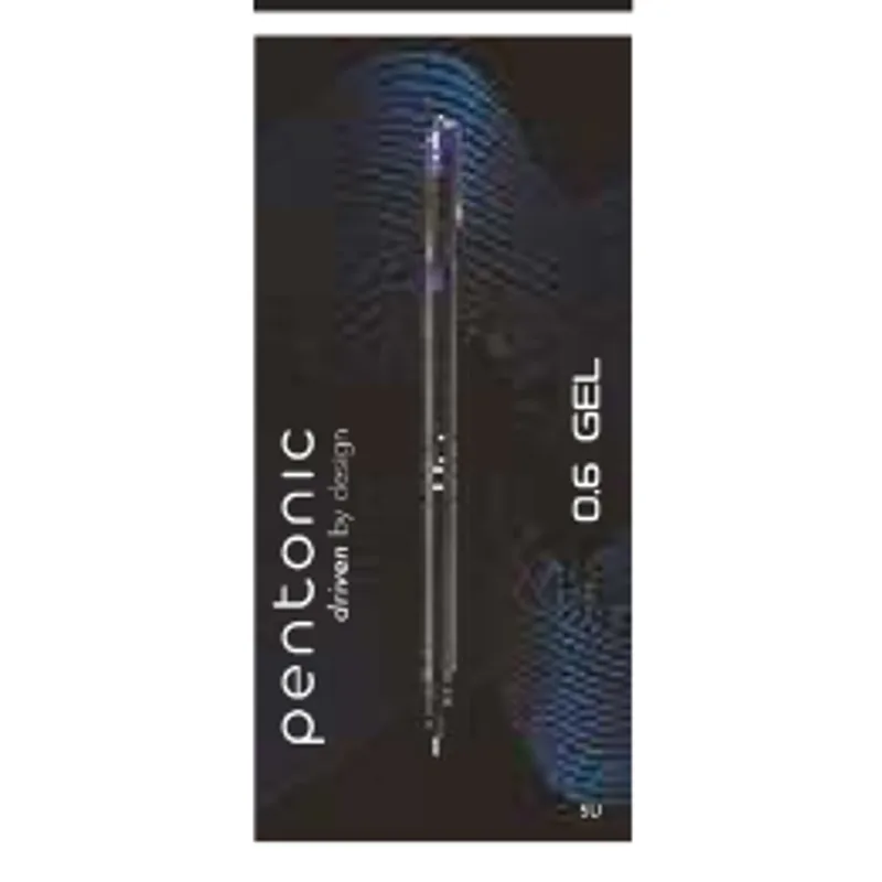 Pentonic 0.6 Gel Pen - 5 pcs Pouch