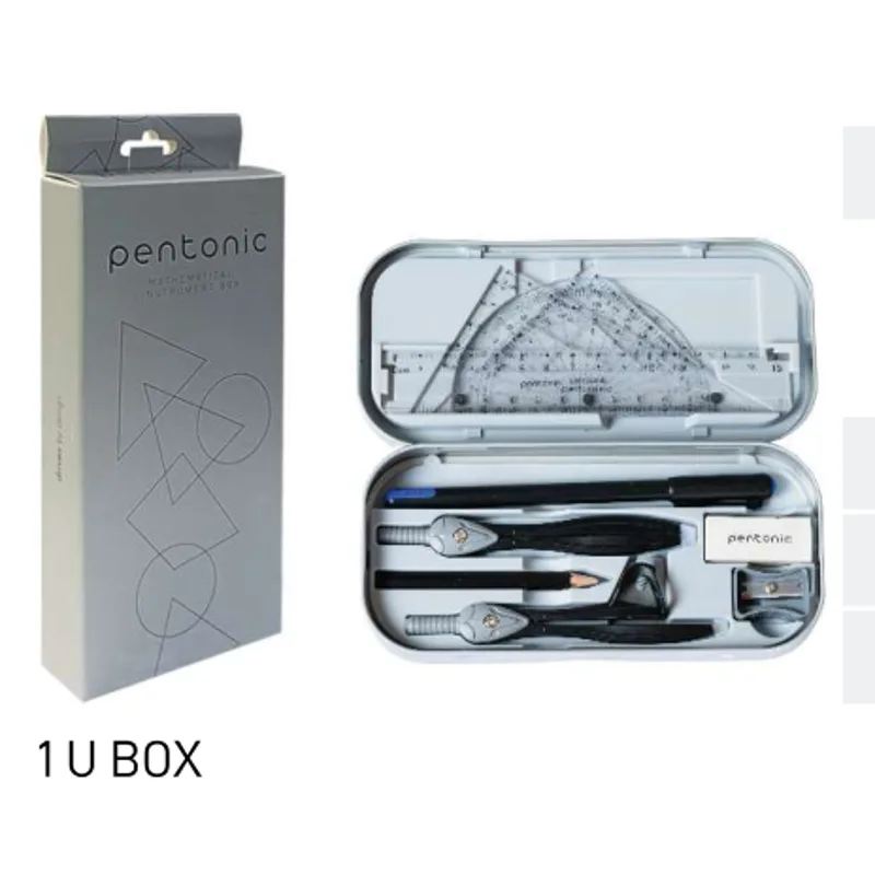 Pentonic Mathematical Instrument Box - 1 pcs Box