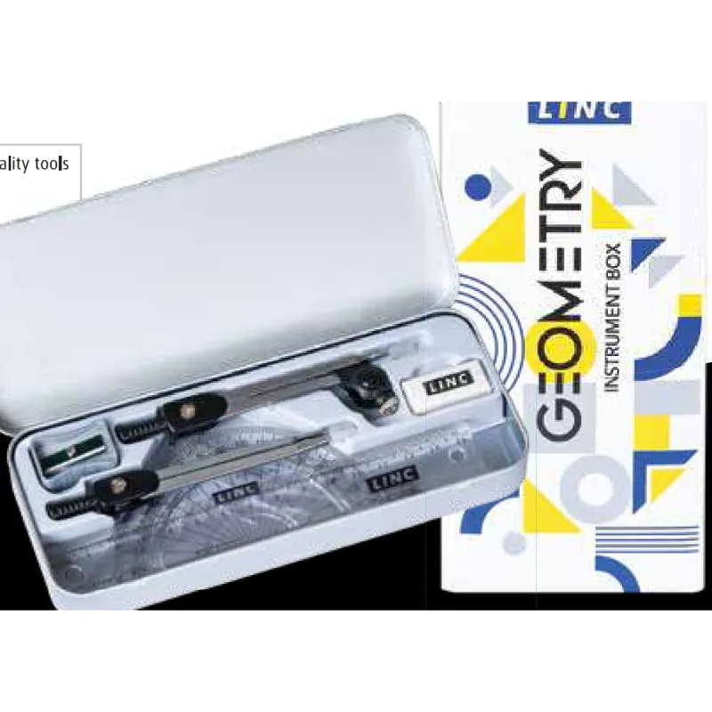 Linc Geometry Instrument Box - 1 pcs Box