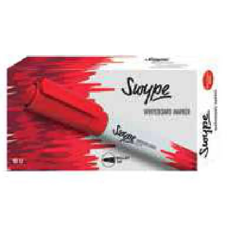 Swype Whiteboard Marker (Bullet Tip) - 10 pcs Box