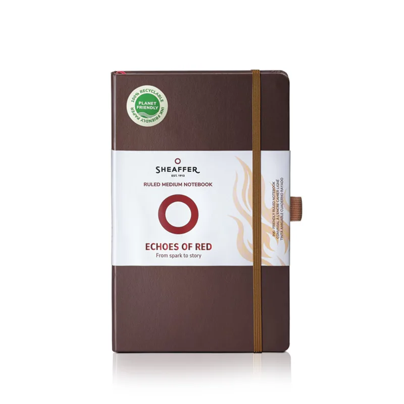 Sheaffer Medium Notebook 90 GSM Ruled - Dark Brown