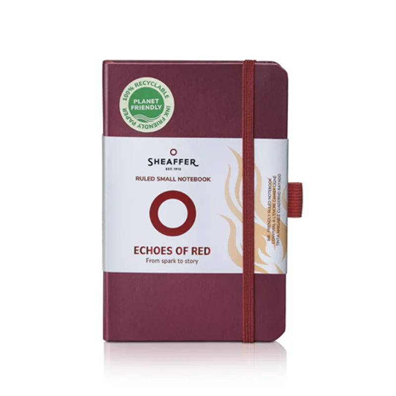 Sheaffer Small Notebook 90 GSM Ruled - Burgundy