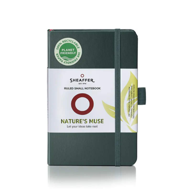 Sheaffer Small Notebook 90 GSM Ruled - Forest Green