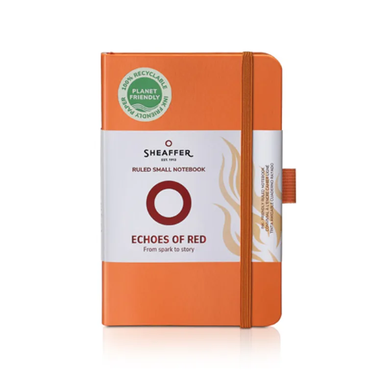 Sheaffer Small Notebook 90 GSM Ruled - Orange