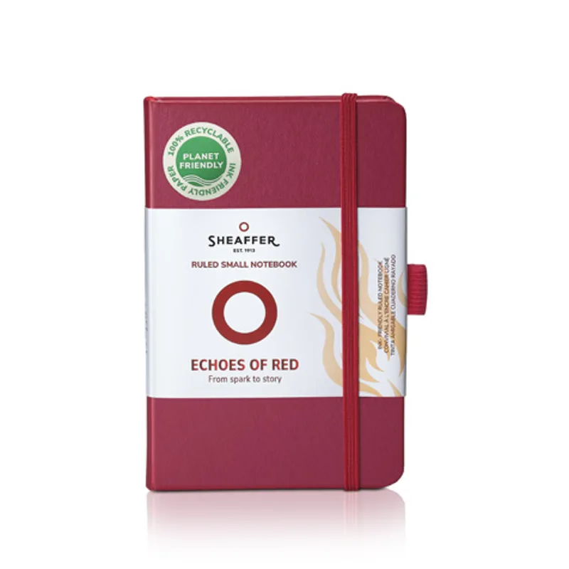 Sheaffer Small Notebook 90 GSM Ruled - Red