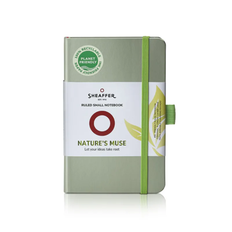 Sheaffer Small Notebook 90 GSM Ruled - Sage Green