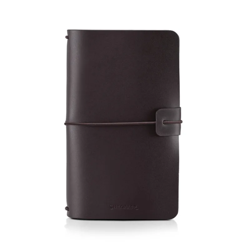 Sheaffer Quikrite Leather Journal with Two Quikfills - Brown